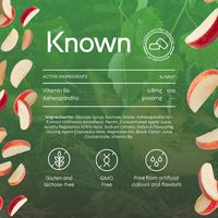 Known Ashwagandha Gummies Apple Flavour